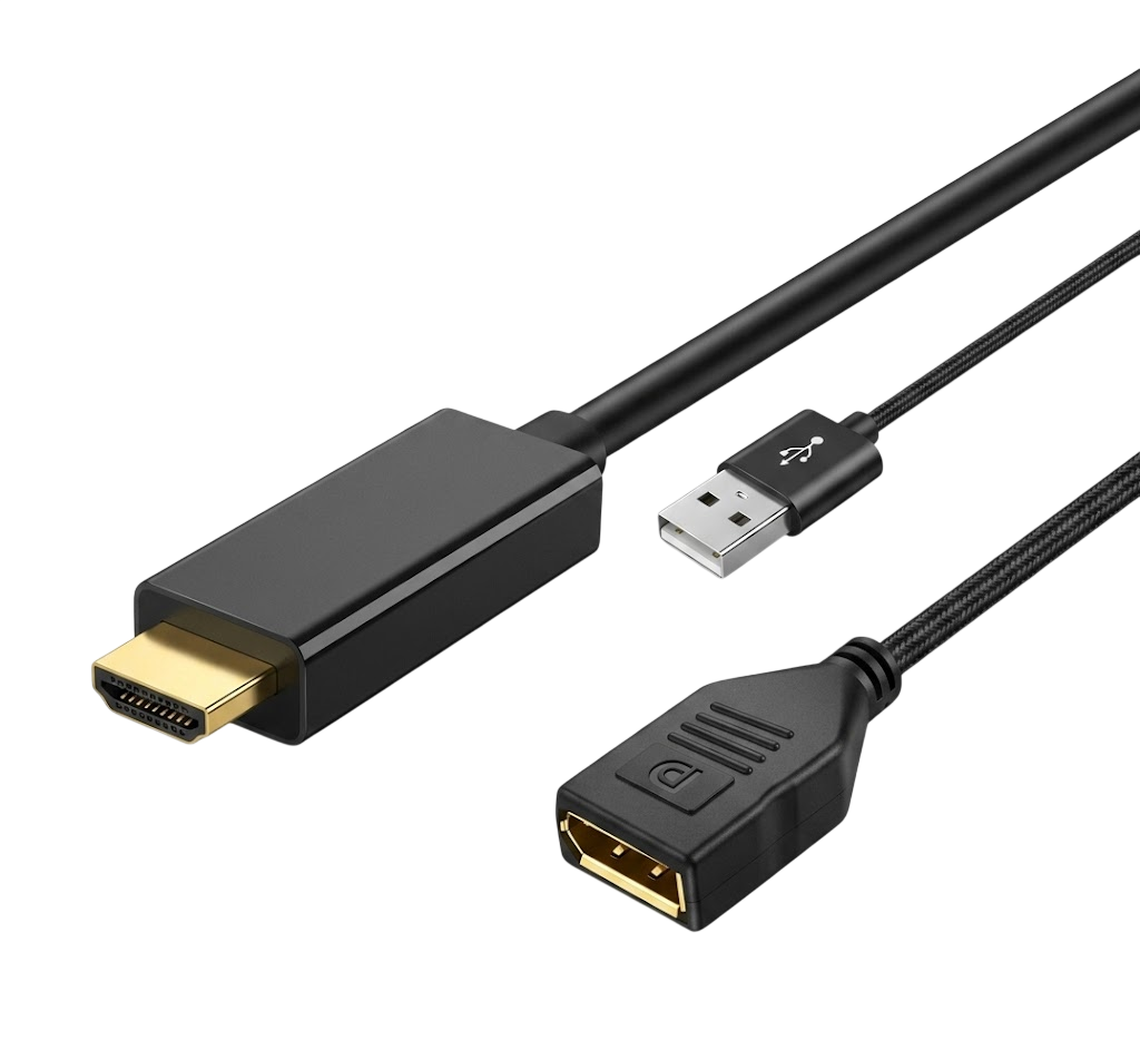Haysenser HDMI to DisplayPort Adapter – HDMI to DP Converter