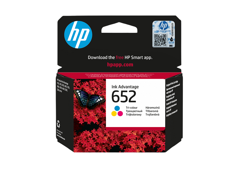 Hp 652 Tri-Color Ink Cartridge