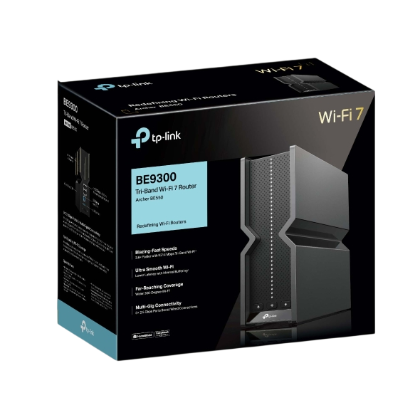 TP-Link Archer BE550 BE9300 Tri-Band Wi-Fi 7 Router