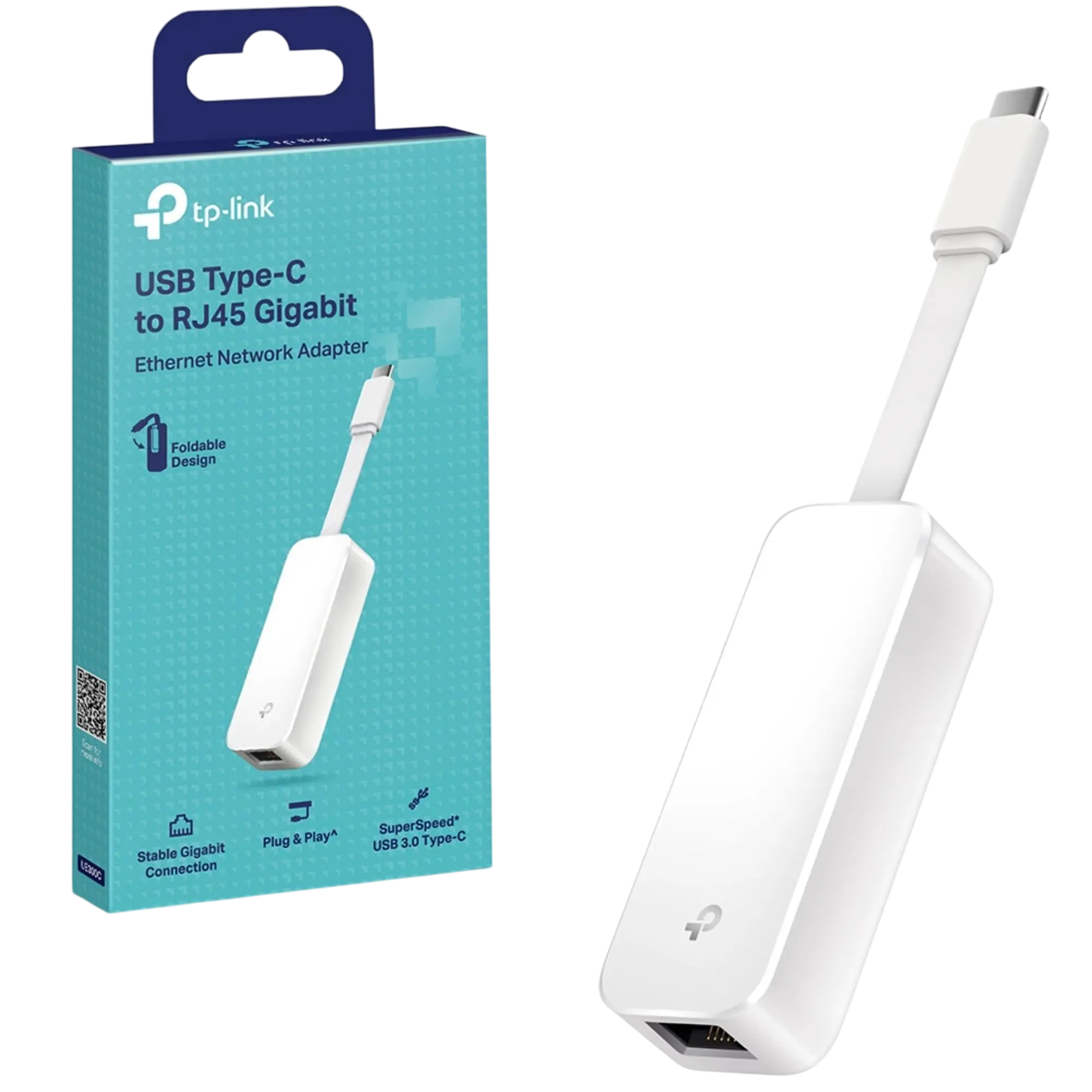 TP-Link UE300C USB Type-C to RJ45 Gigabit Ethernet Network Adapter