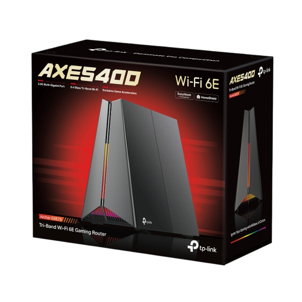 TP-Link Archer GXE75 AXE5400 Tri-Band Wi-Fi 6E Gaming Router