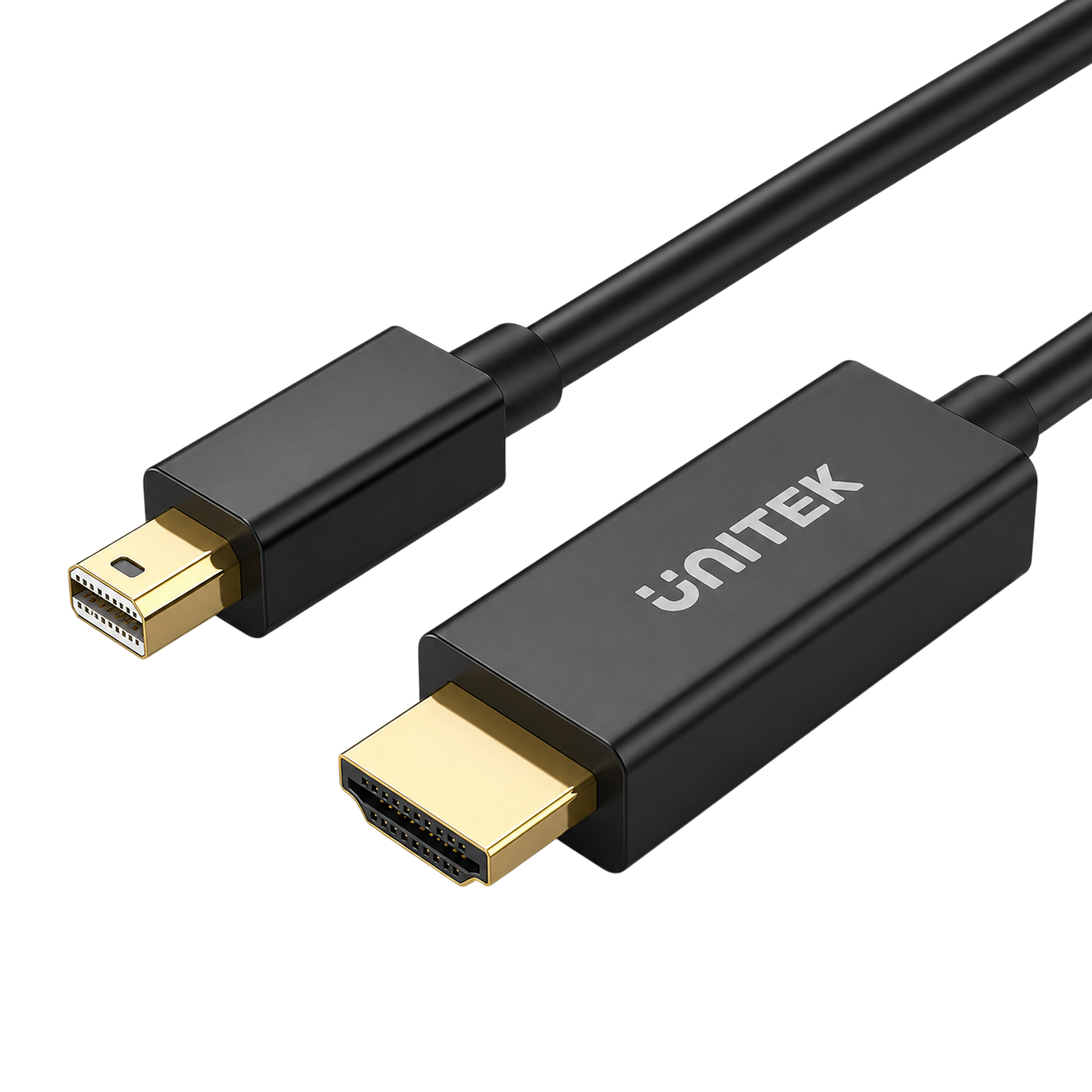 UNITEK Mini DisplayPort to HDMI Cable – 2M, 4K 30Hz (V1152A)