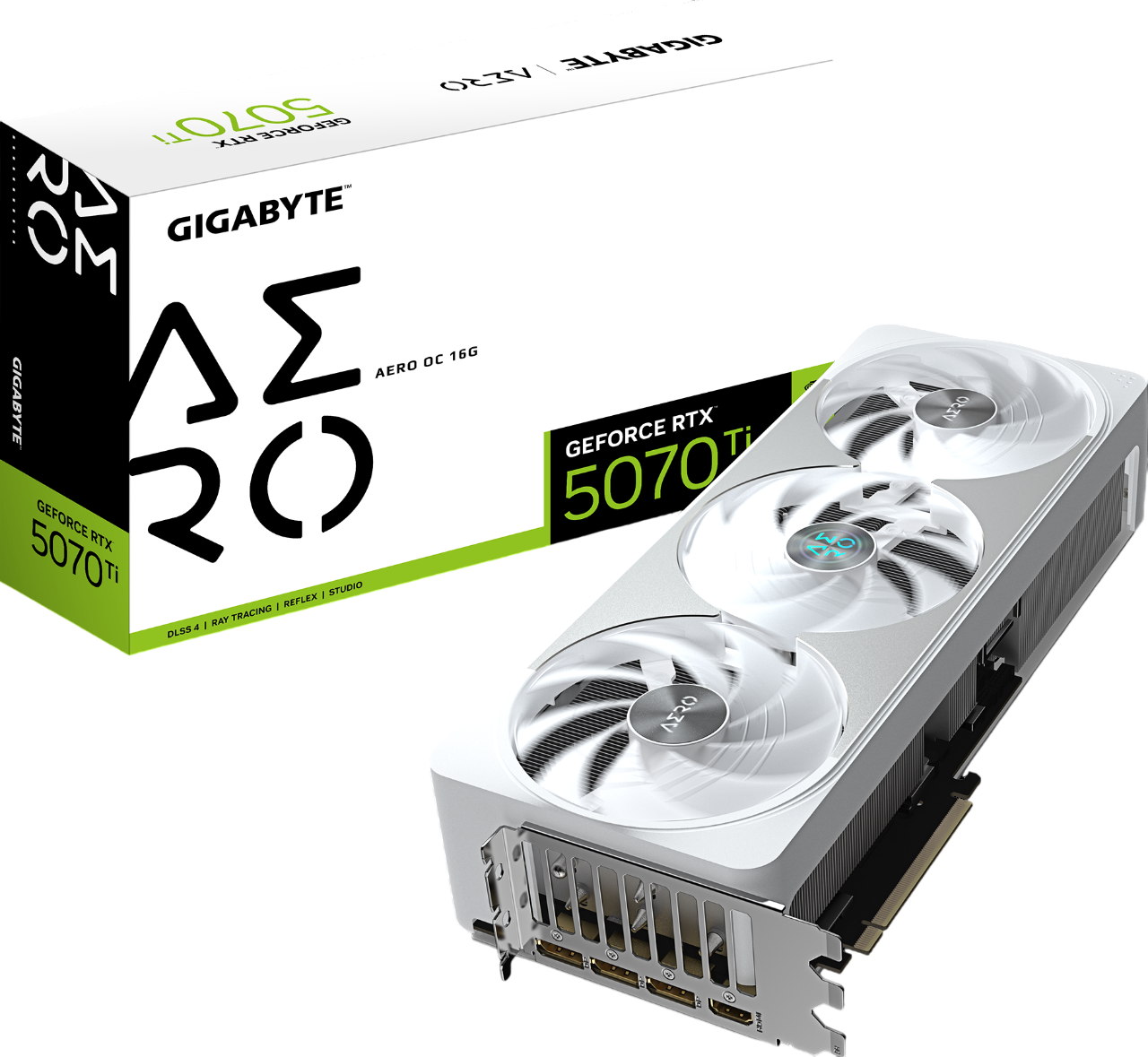 GIGABYTE GeForce RTX™ 5070 Ti Aero 16GB OC Graphics Card