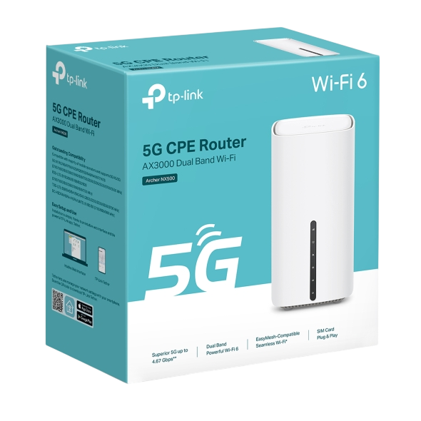 TP-Link Archer NX500 5G AX3000 Dual-Band Gigabit Wireless Router