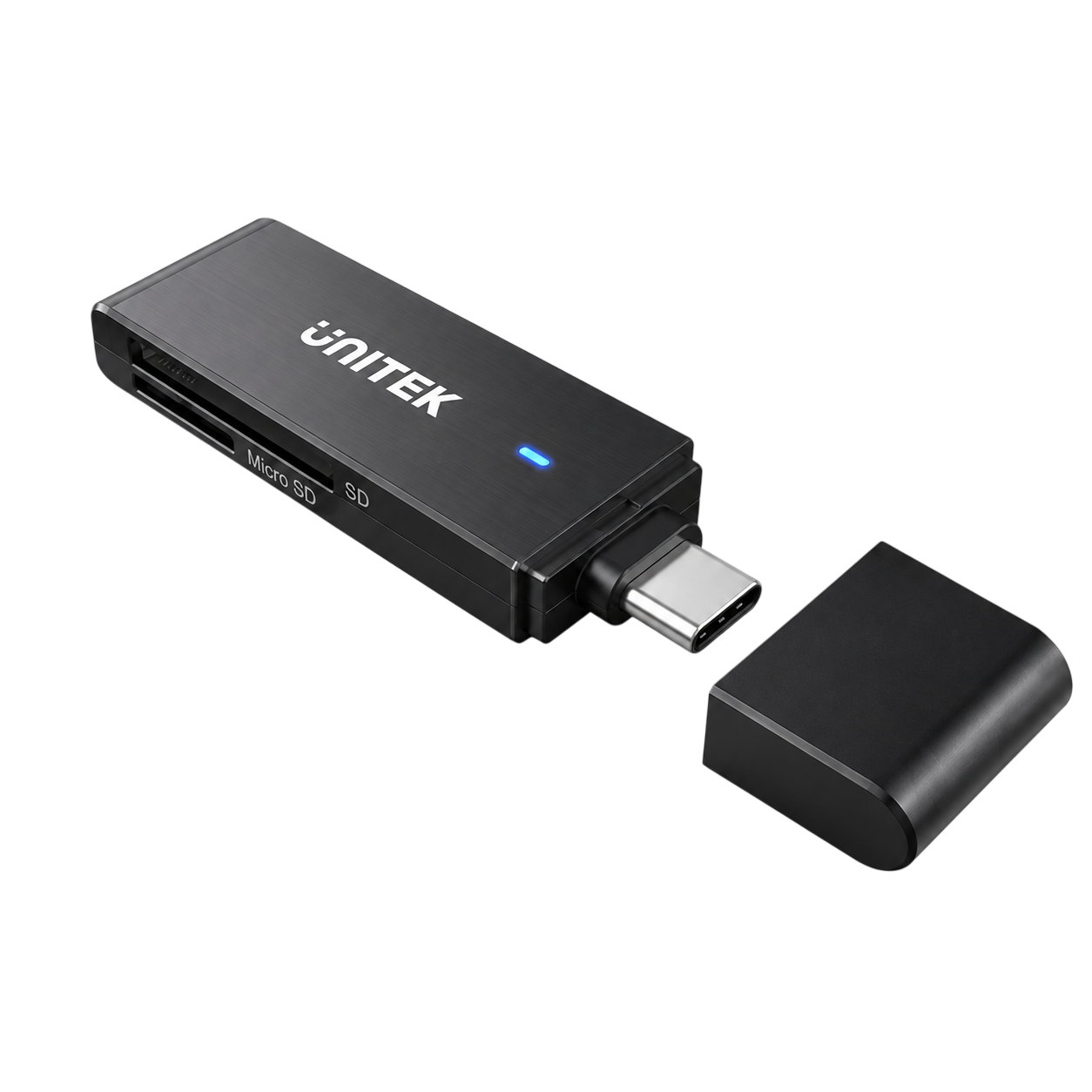 UNITEK USB-C Card Reader – 5Gbps SuperSpeed (Y-9328)