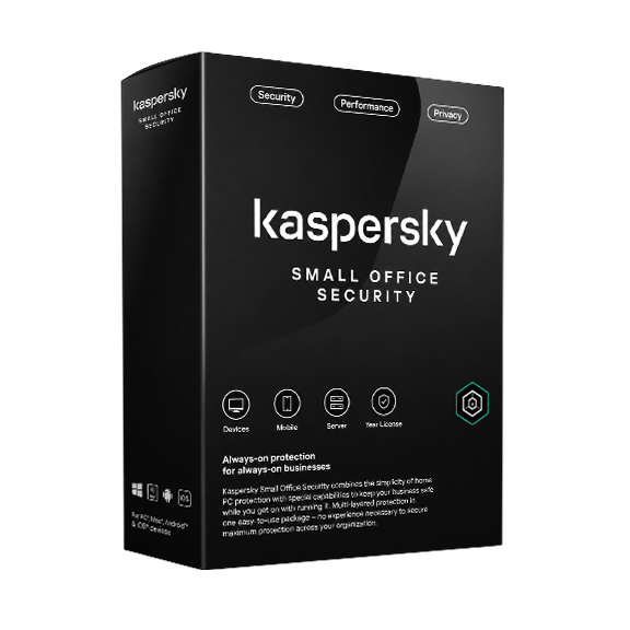 Kaspersky Small Office Security – 10 Devices, 1 Year Subscription