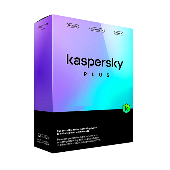 Kaspersky Plus Antivirus – 5 Devices, 1 Year Subscription