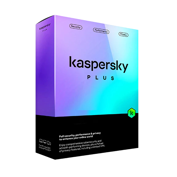 Kaspersky Plus Antivirus – 3 Devices, 1 Year Subscription