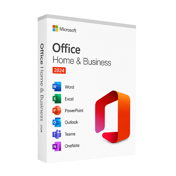 Microsoft Office Home & Business 2024 ESD | Lifetime License | 1 PC or Mac