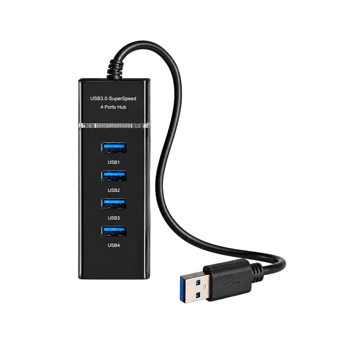 USB 3.0 4-Port High-Speed USB Hub