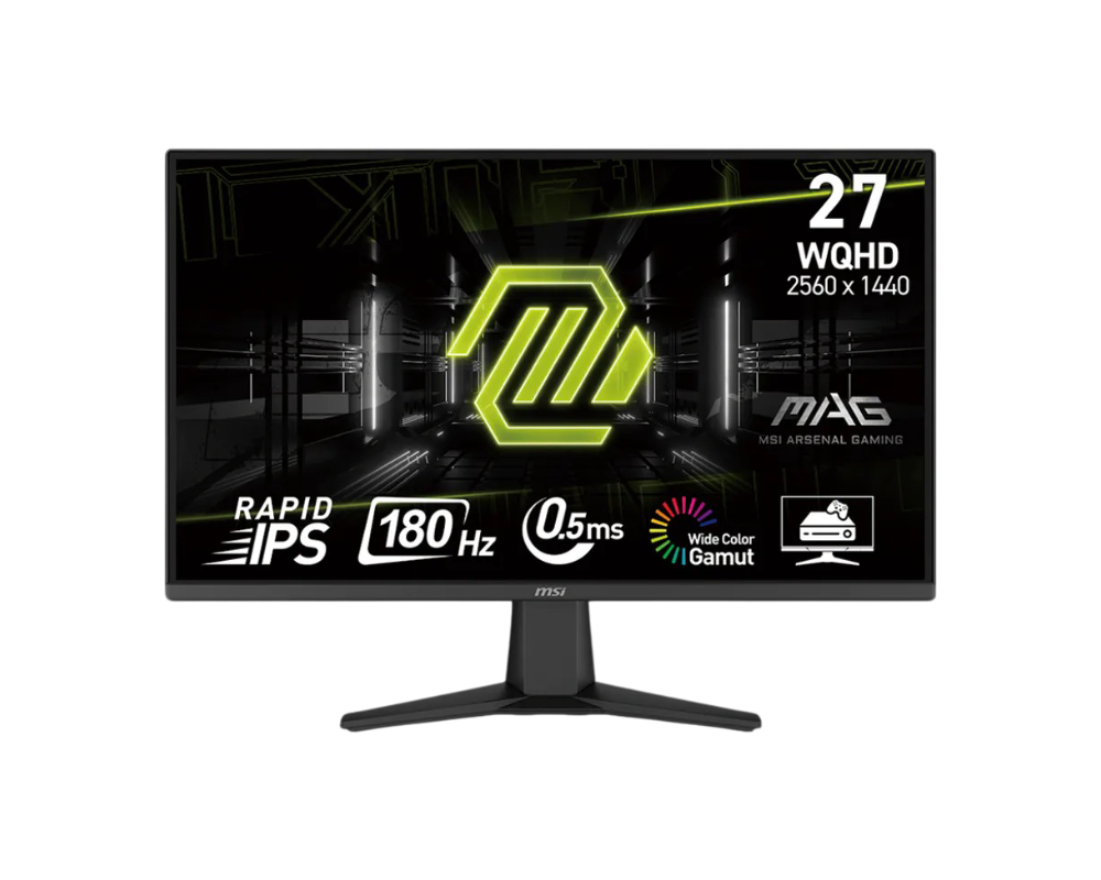MSI MAG 275QF 27-Inch WQHD IPS 180Hz Gaming Monitor – 0.5ms