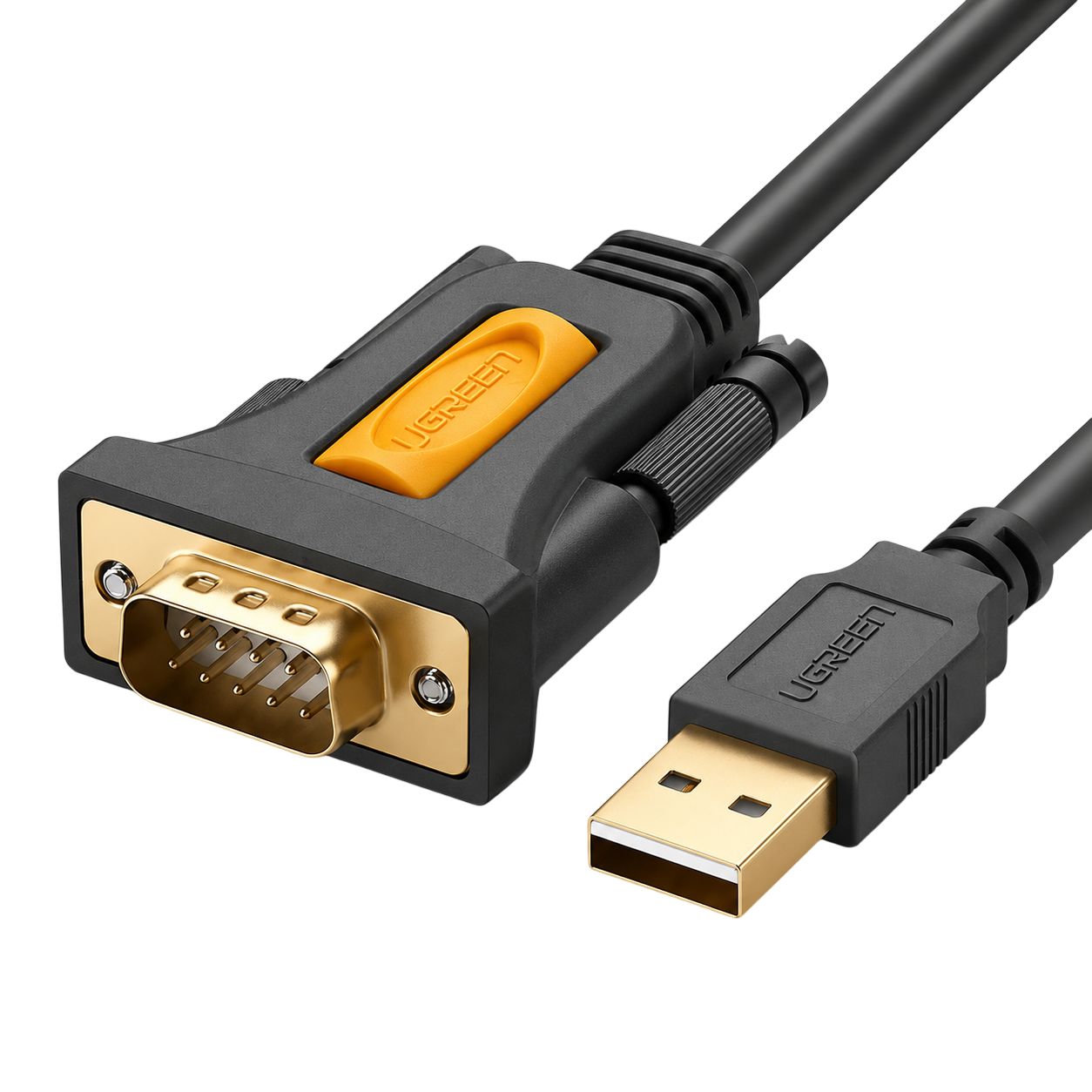UGREEN USB to DB9 RS-232 Adapter Cable – 2M CR104 (P/N 20222)