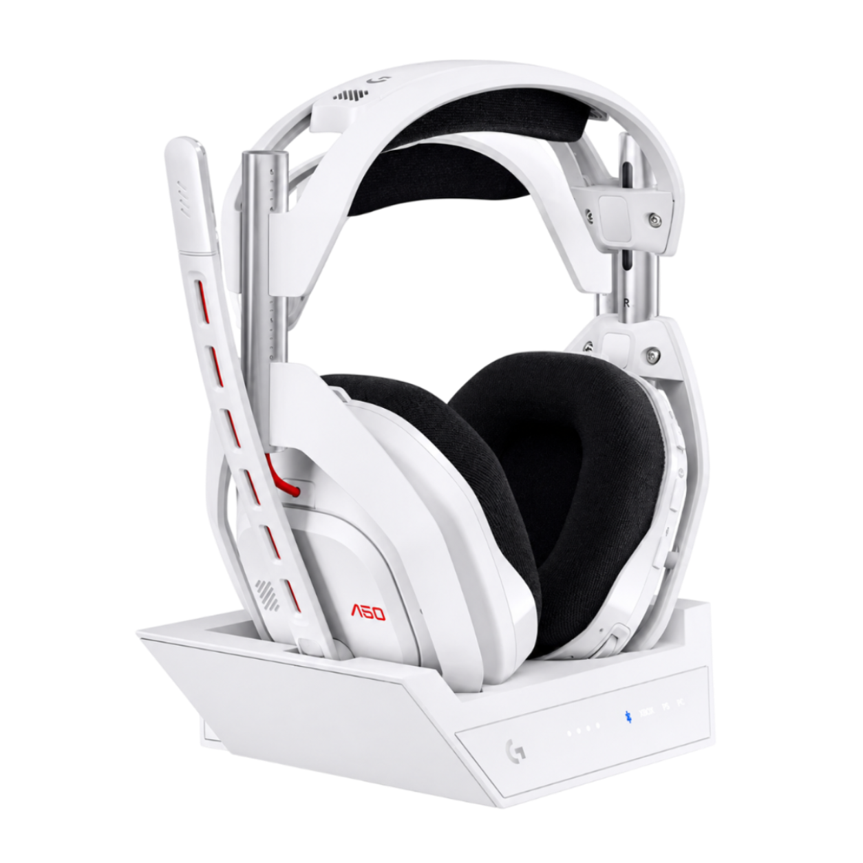 Logitech ASTRO A50 Wireless Gaming Headset with Base Station – LIGHTSPEED Dolby Audio (White)