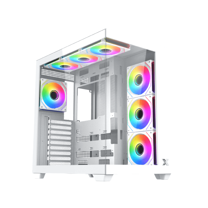 Xigmatek Aqua V Air Inf Argb Arctic Mid-Tower Tg Atx Case