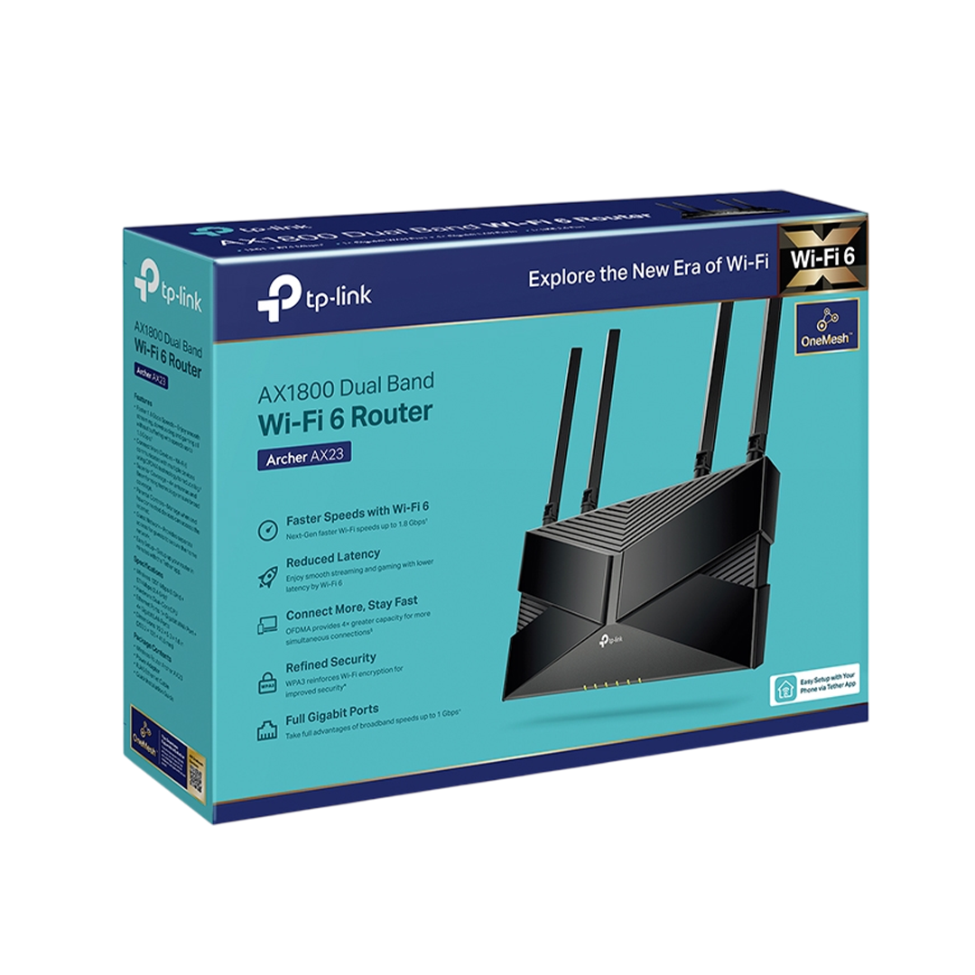TP-Link Archer AX23 AX1800 Dual-Band Wi-Fi 6 Router