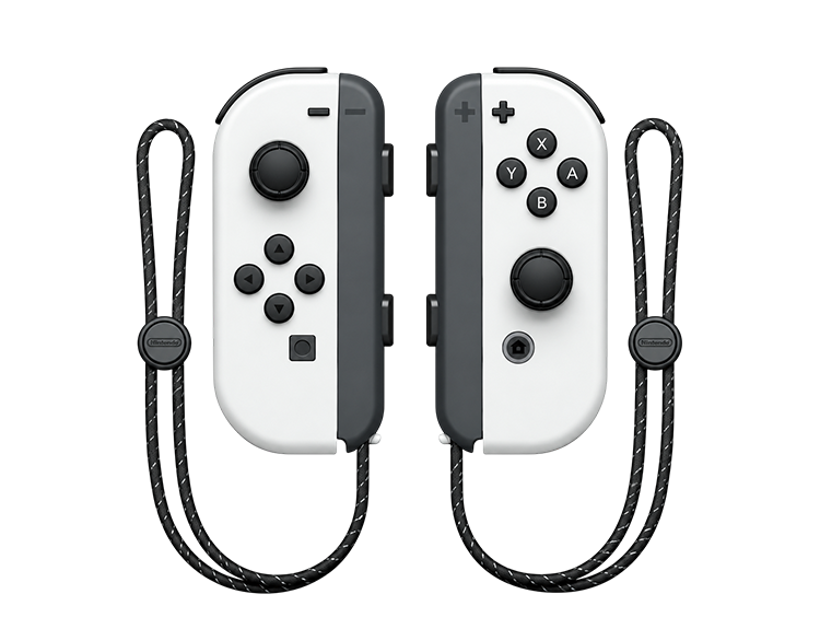 Nintendo Switch Joy-Con (L/R) Wireless Controllers – White / White