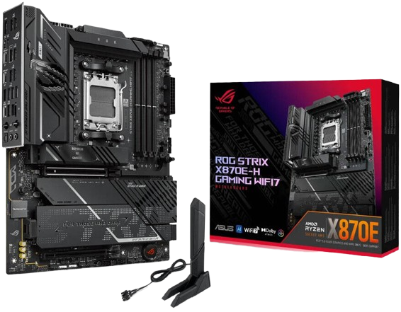 ASUS ROG STRIX X870E‑H GAMING WIFI7 AM5 Motherboard