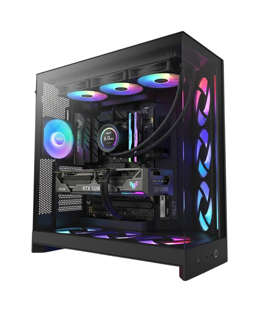 Intel Core i9-14900K Gaming PC | RTX 5090 32GB | 32GB DDR5 7200MHz | 4TB NVMe | NZXT H9 Flow