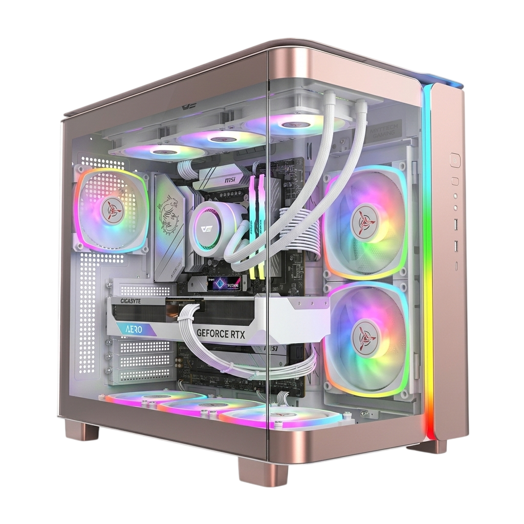 Intel Core Ultra 5 225F Gaming PC – Gigabyte Aero RTX 5060 8GB, 32GB DDR5, 1TB NVMe, 360mm Liquid Cooling