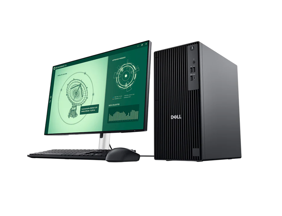 Dell Pro Tower QCT1250 Core Ultra 7 Desktop Bundle + 24" P2425H Monitor + USB Keyboard & Mouse