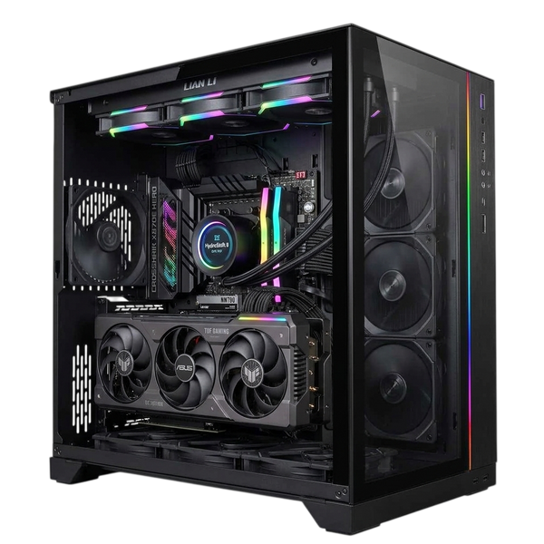 AMD Ryzen 9 9950X3D Flagship Gaming PC – RTX 5090 32GB, 96GB DDR5, 4TB NVMe, 360mm Liquid Cooling