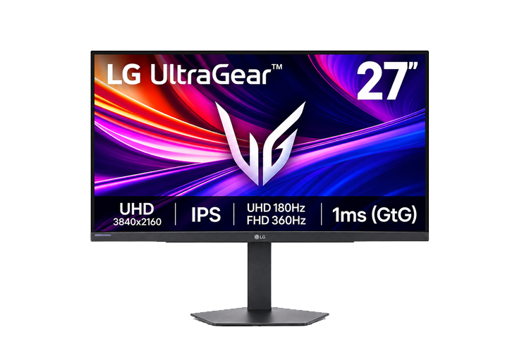 LG UltraGear 27G810A-B – 27" 4K IPS Gaming Monitor (Black)