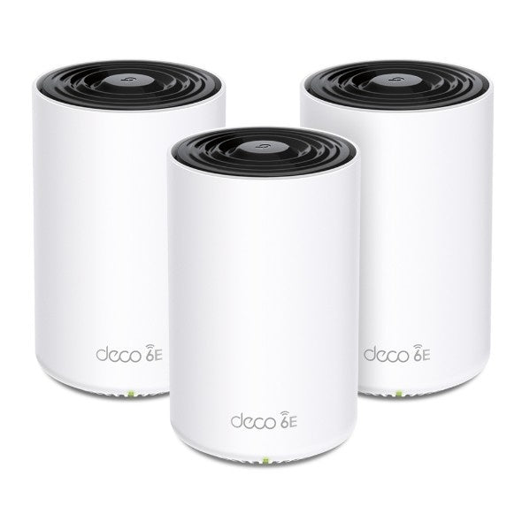 TP-Link Deco XE75 Pro AXE5400 Tri-Band Mesh Wi-Fi 6E System – 3 Pack