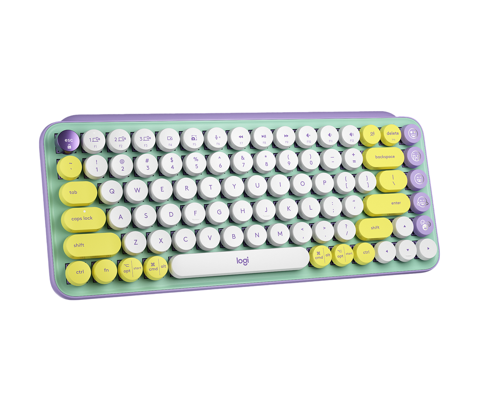 Logitech POP Keys Wireless Mechanical Emoji Keyboard