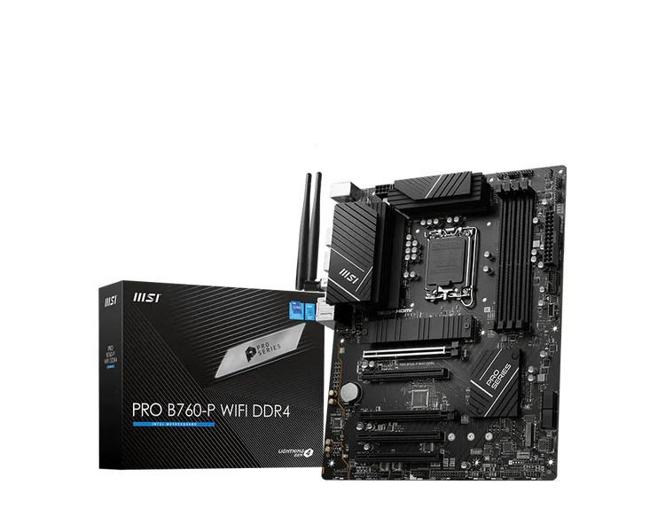 MSI PRO B760-P WiFi DDR4 – Intel LGA1700 ATX Motherboard
