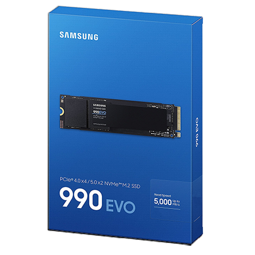 Samsung 990 EVO PCIe 4.0 NVMe M.2 SSD – 1 TB
