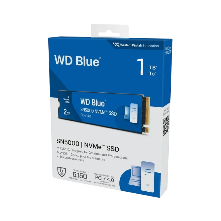 WD Blue SN570 1TB NVMe SSD – M.2 PCIe Internal Solid State Drive