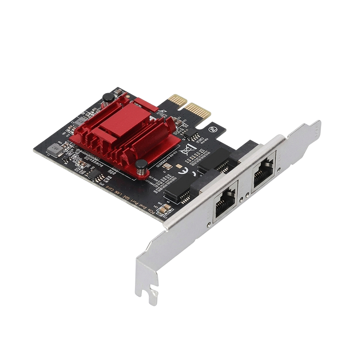 Haysenser PCIe Dual Port Gigabit LAN Card TXA094 – 2x RJ45 Network Adapter