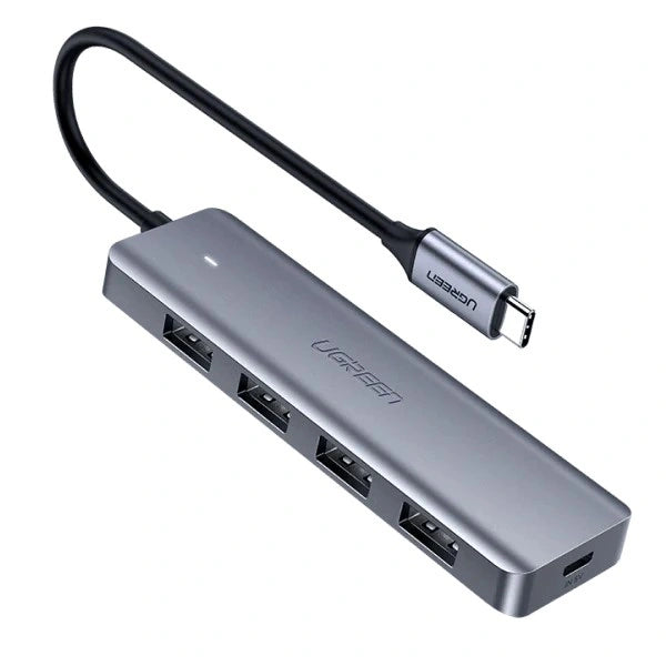 UGREEN USB-C to 4-Port USB 3.0 Hub – CM219 (P/N 70336)