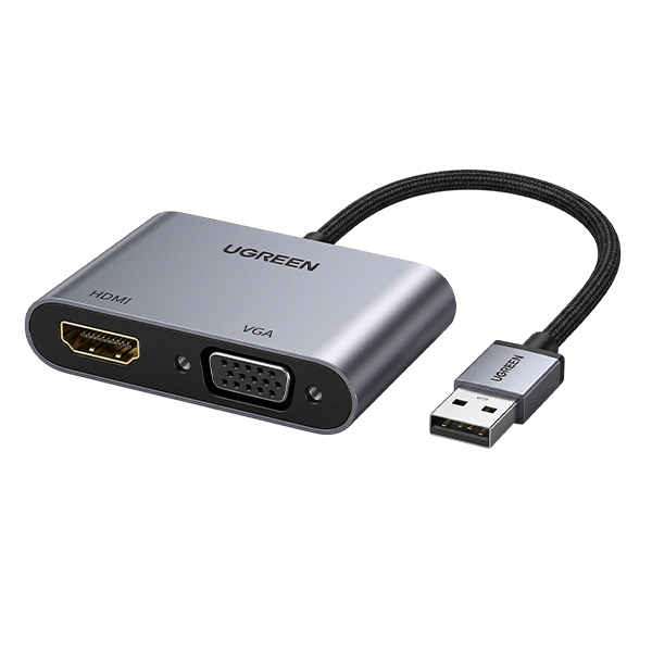 UGREEN USB 3.0 to HDMI+VGA Converter