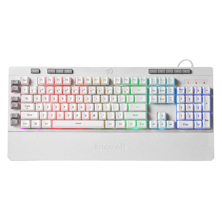 Redragon Shiva K512W-RGB RGB Gaming Keyboard – White