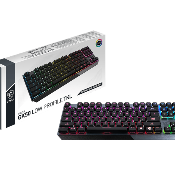 MSI VIGOR GK50 LOW PROFILE TKL MECHANICAL KEYBOARD