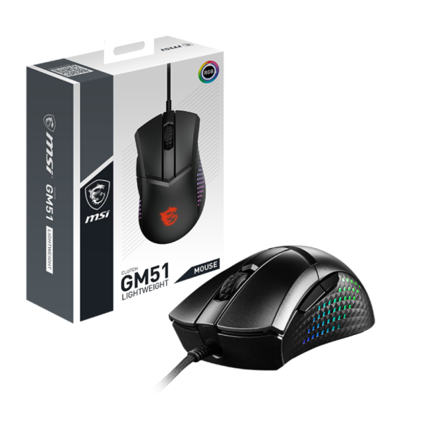 MSI CLUTCH GM51 LIGHTWEIGHT GAMING MOUSE