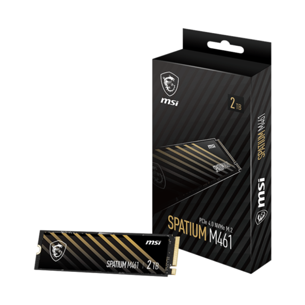 MSI SPATIUM M461 PCIe 4.0 NVMe M.2 - 2TB