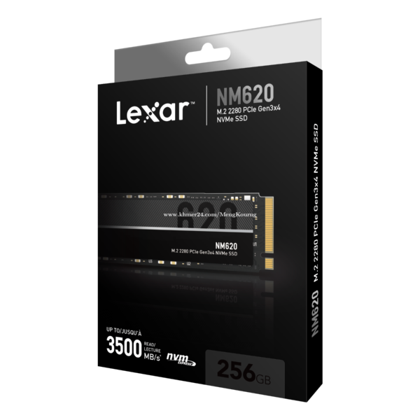 Lexar® NM620 M.2 2280 NVMe SSD - 256GB