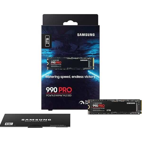 SAMSUNG 990 PRO PCIe® 4.0 NVMe® SSD - 2TB