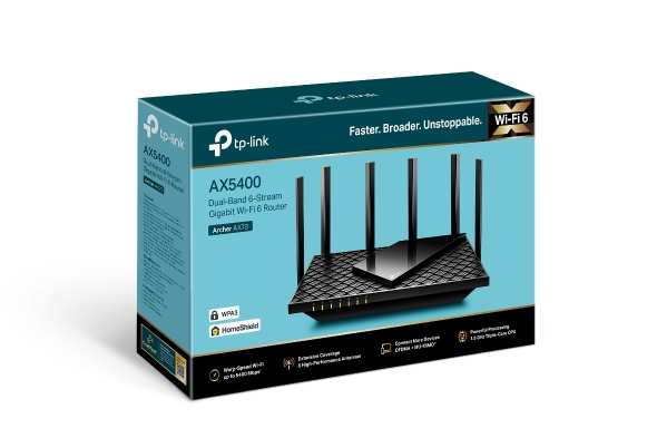 TP-LINK ARCHER AX73 AX5400 DUAL-BAND GIGABIT WI-FI 6 ROUTER