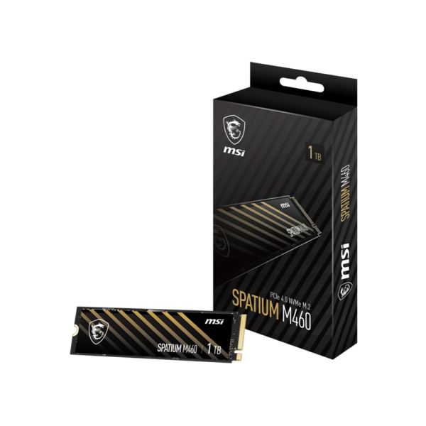 MSI SPATIUM M460 PCIe 4.0 NVMe M.2 - 1TB