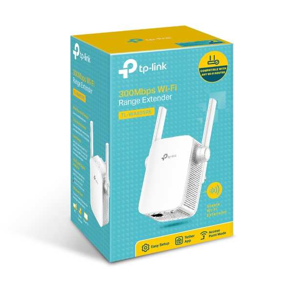 TP-LINK TL-WA855RE 300MBPS WI-FI RANGE EXTENDER