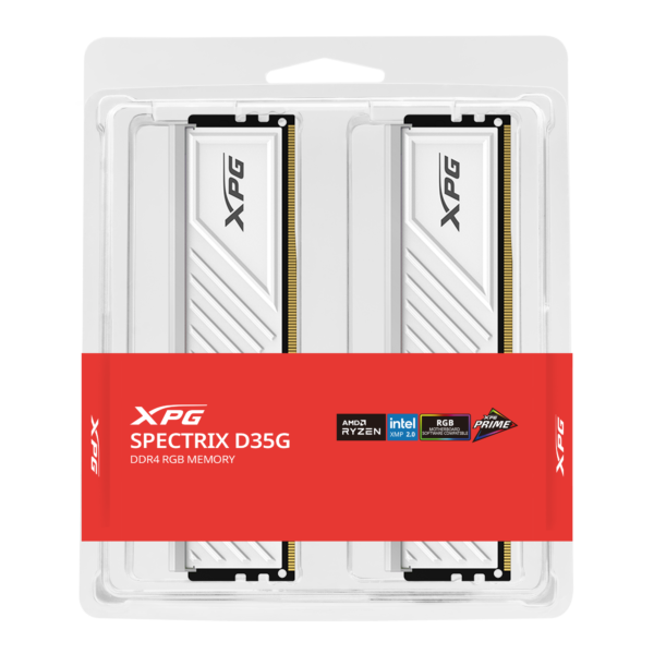 XPG SPECTRIX D35G DDR4 3600MHz 16GB(2x8GB) RGB MEMORY -WHITE