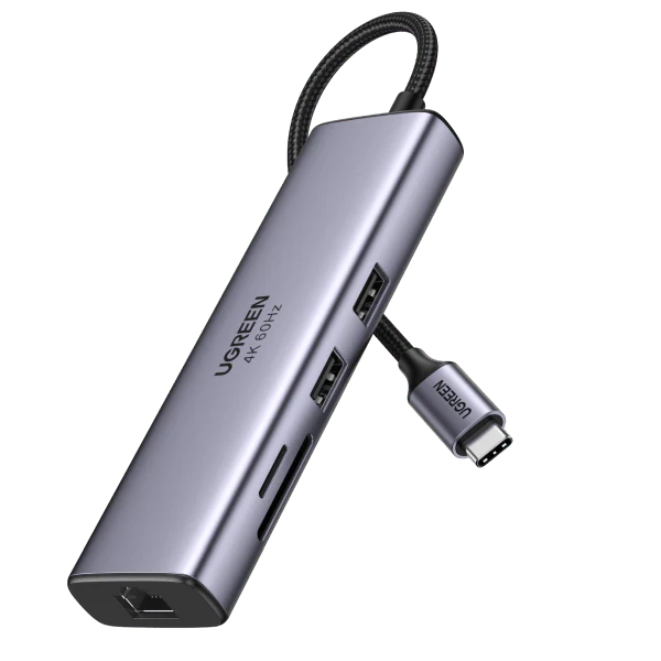 UGREEN 7-in-1 USB-C Multifunction Adapter 4K