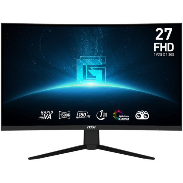 MSI G27C3F – 27″ Curved FHD Gaming Monitor (1500R, 180 Hz)