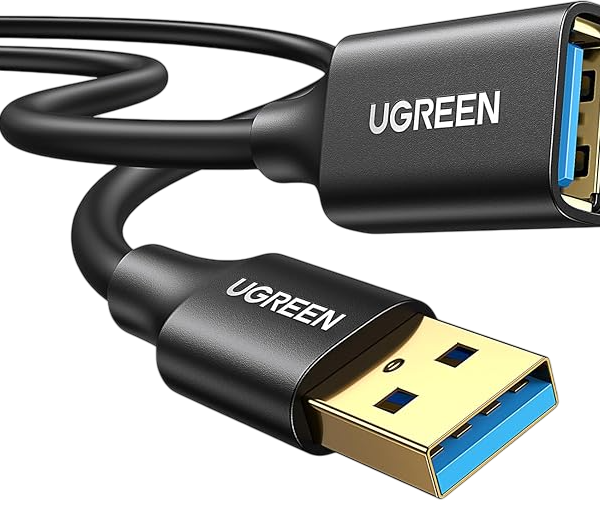 Ugreen USB 3.0 Extension Male Cable 2m (Black)