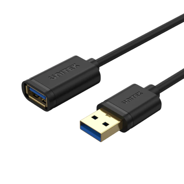 UNITEK USB 3.0 A MALE TO USB A FEMALE EXTENSION CABLE 2MTR