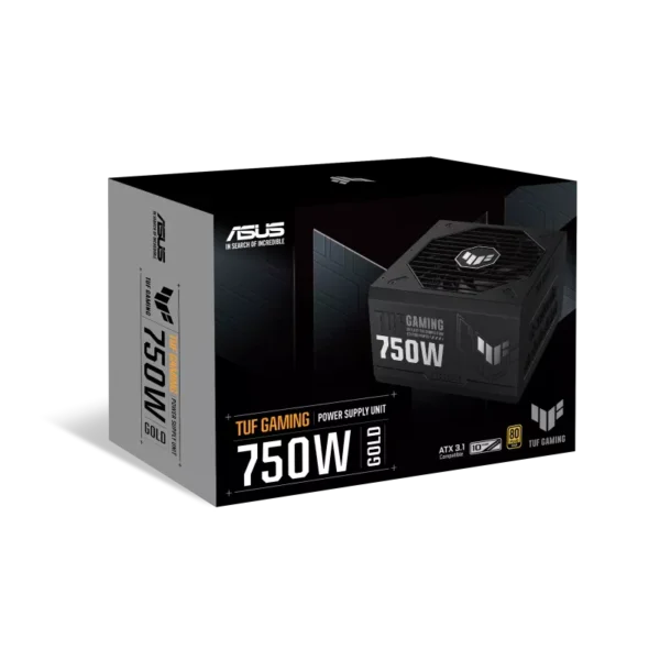 ASUS TUF GAMING 750W GOLD FULLY MODULAR POWER SUPPLY