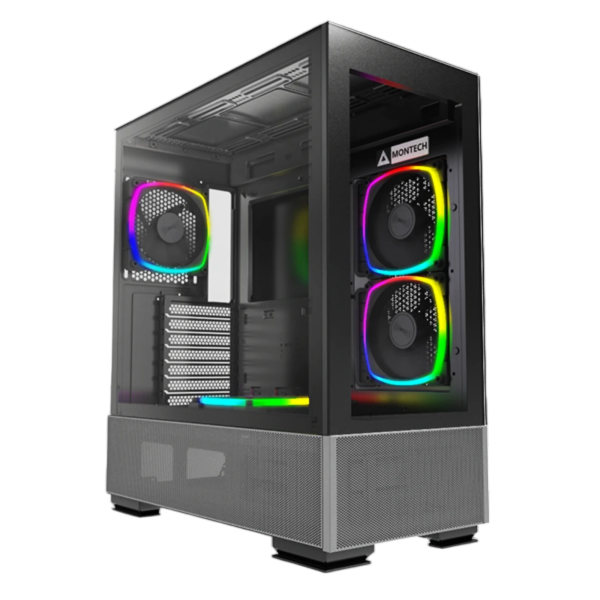 MONTECH SKY TWO CASE BLACK